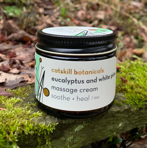 Eucalyptus and White Pine Massage Cream